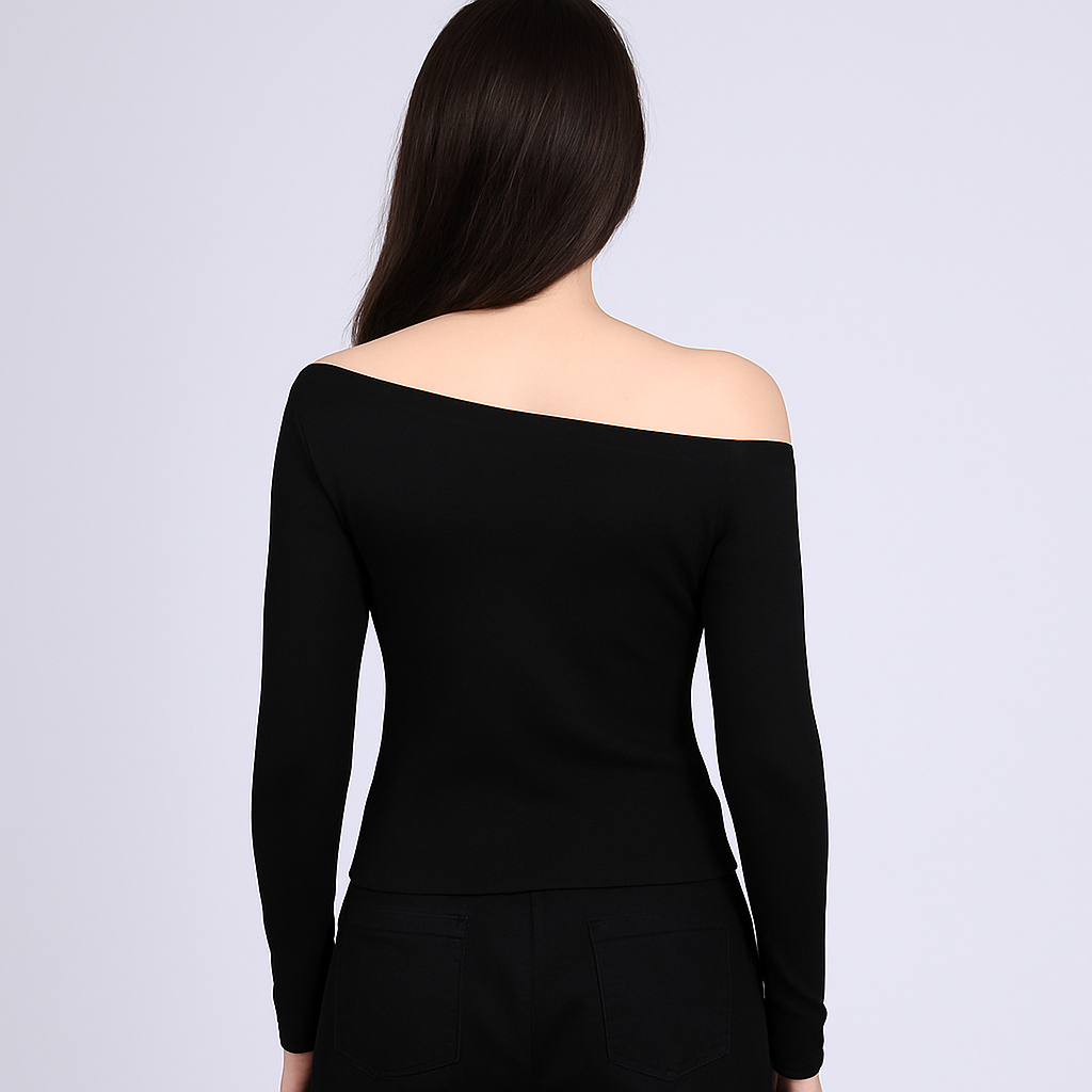Straight shoulder length sleeves