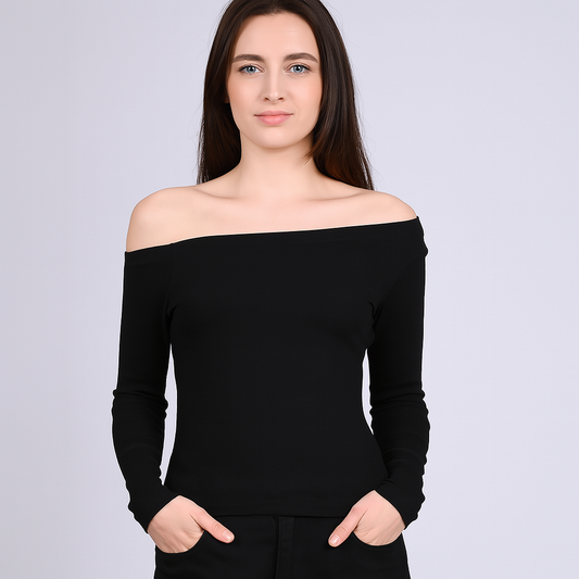 Straight shoulder length sleeves