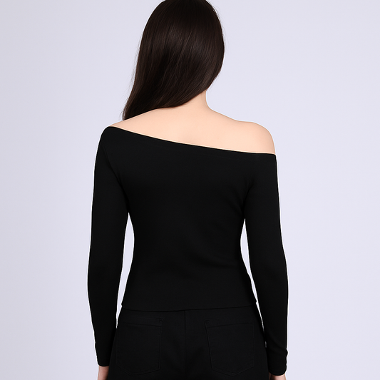 Straight shoulder length sleeves