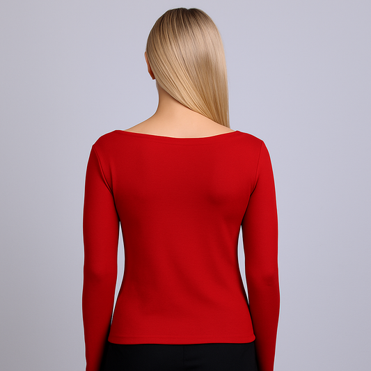 Straight shoulder length sleeves