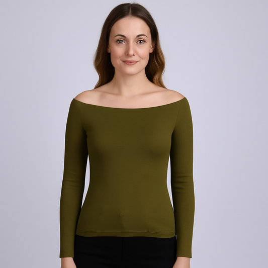 Straight shoulder length sleeves