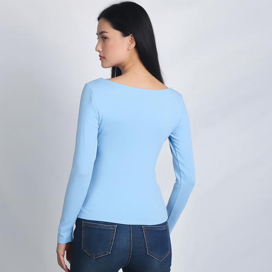 Straight shoulder length sleeves