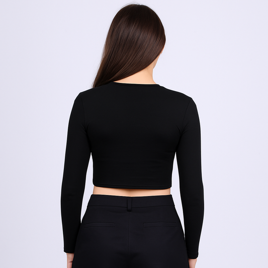 Women's short long sleeves