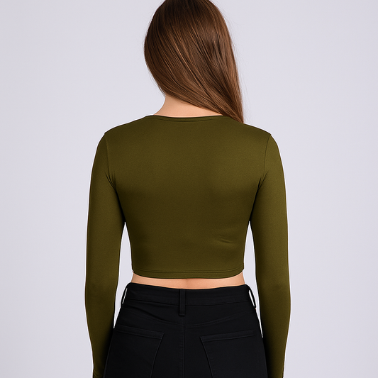 Women's short long sleeves